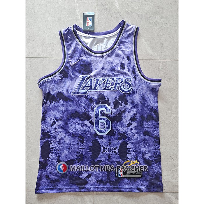 Maillot Los Angeles Lakers LeBron James NO 6 Select Series 2023 Volet